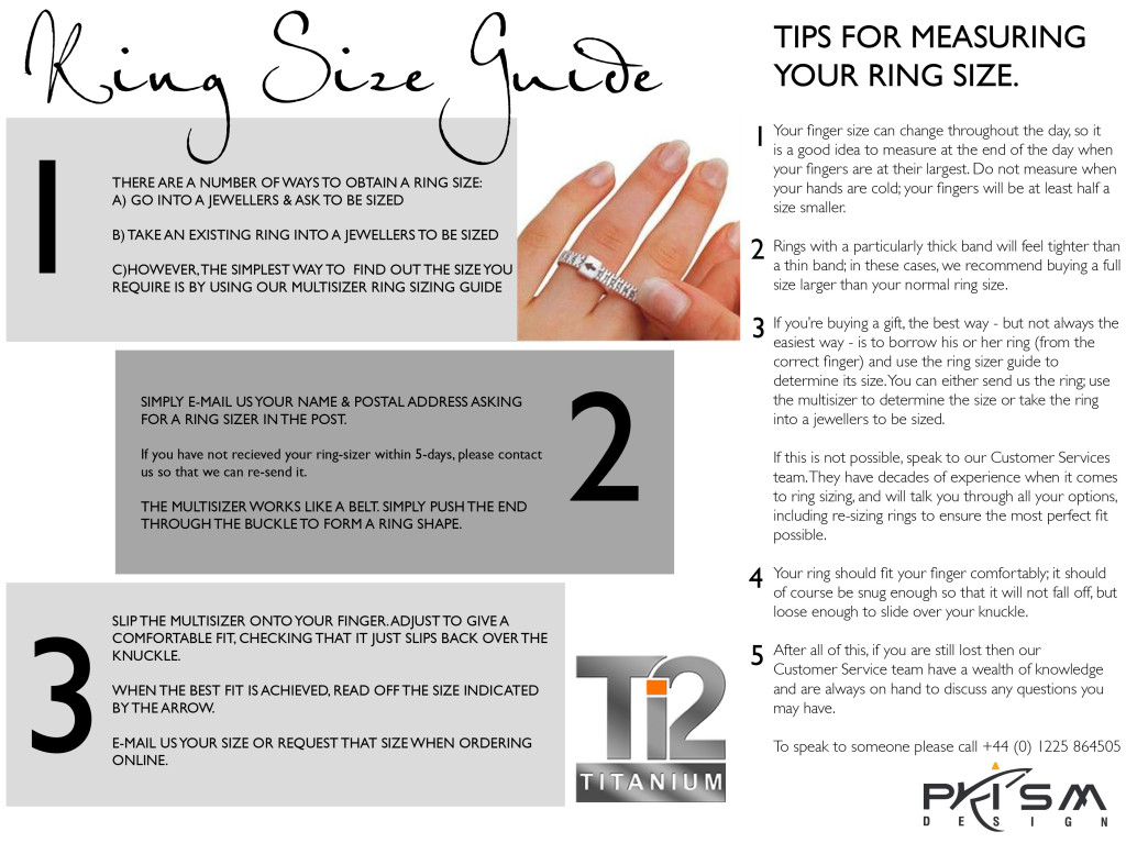 How to Measure Ring Size: Ring Size Chart + Free Ring Sizer